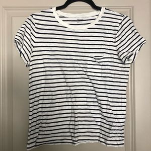 Madewell striped tshirt